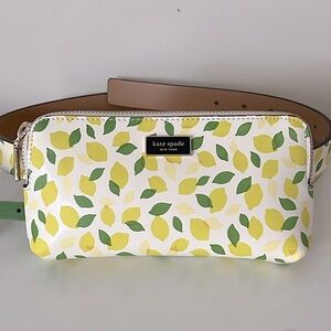NWT 🍋 Kate Spade Lemon Belt Bag Large XL
